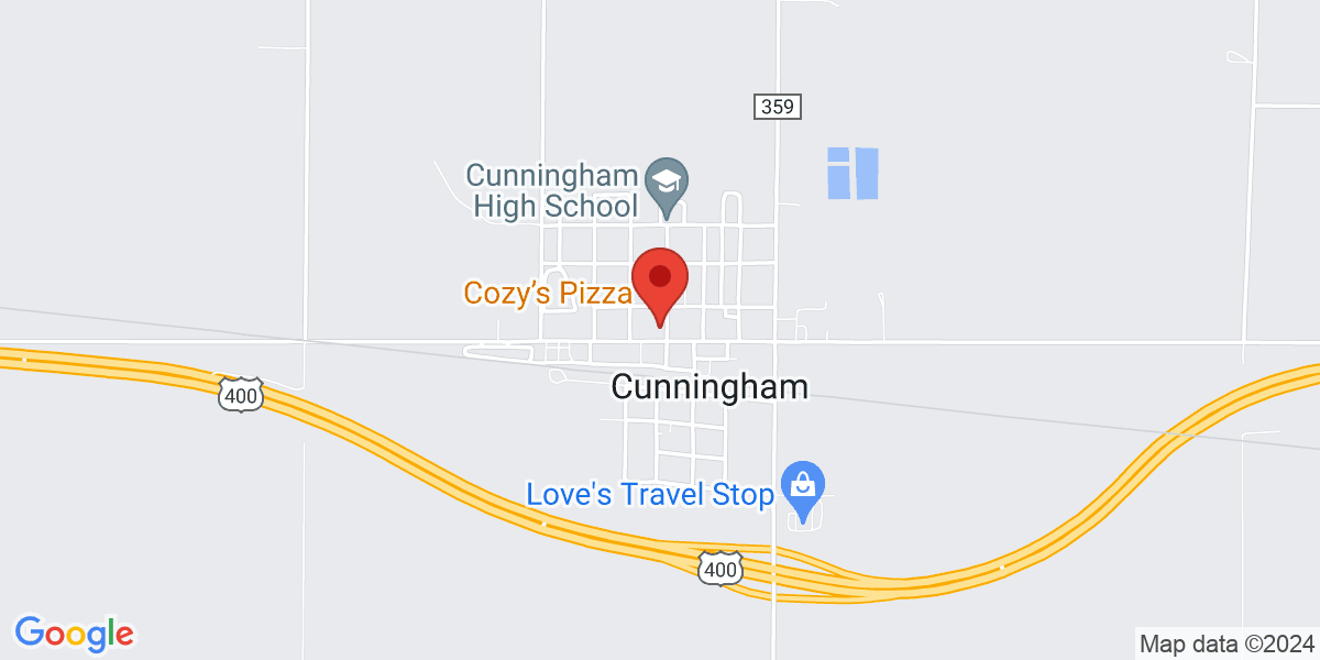 Map of Cunningham Public Library